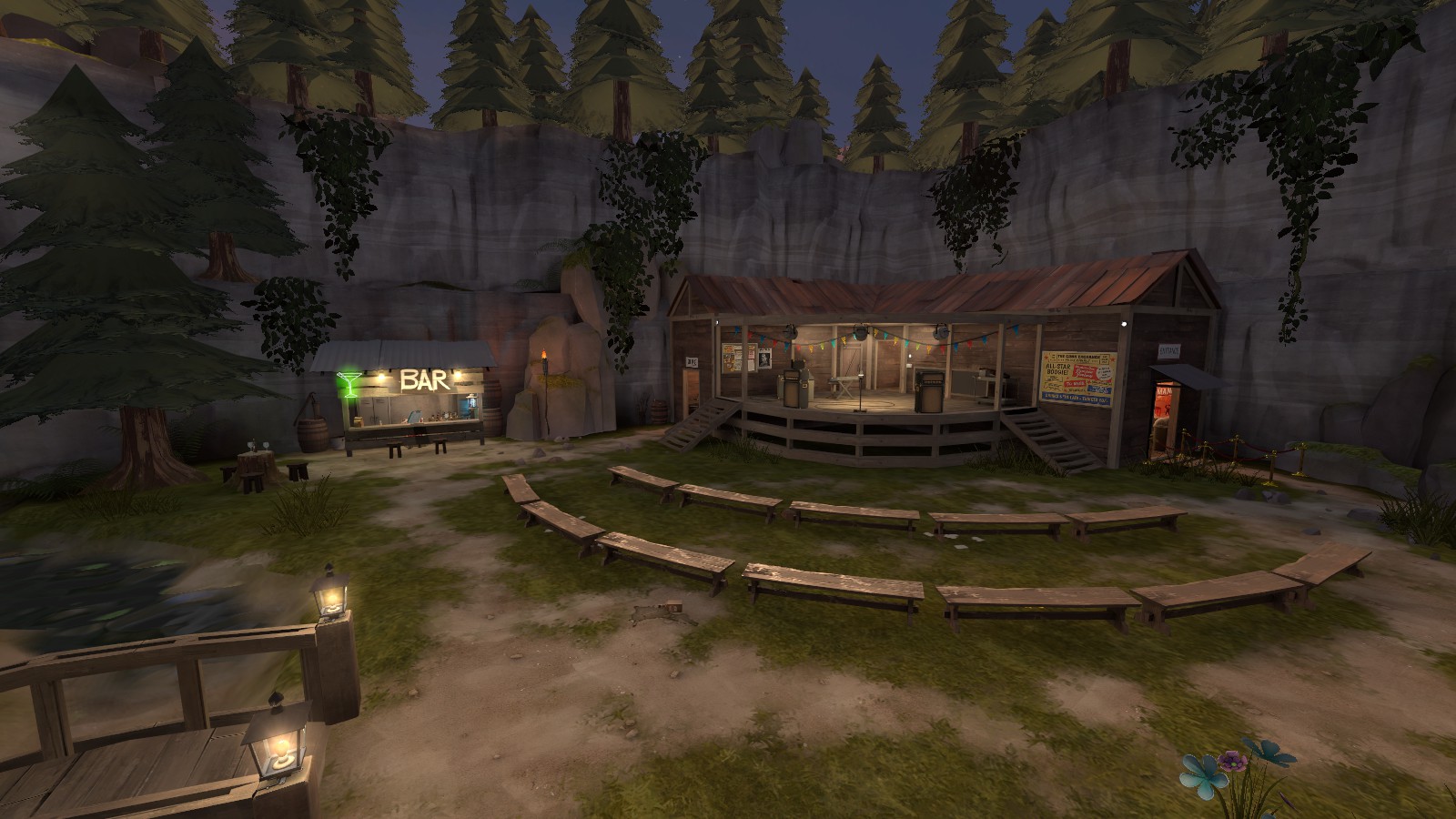 The auction area on the FirePowered trade server